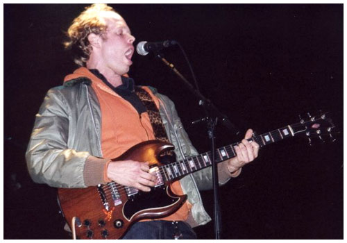 Will Oldham en concert  Nantes le 16 mars 2001 - Photo Jean-Paul Mingam, 2001