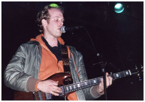 Will Oldham en concert  Nantes le 16 mars 2001 - Photo Jean-Paul Mingam, 2001