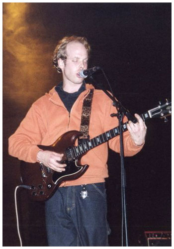 Will Oldham en concert  Nantes le 16 mars 2001 - Photo Jean-Paul Mingam, 2001